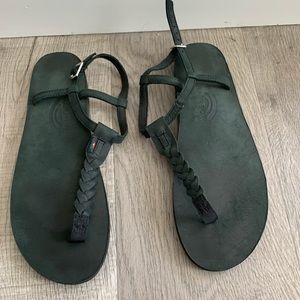 Rainbow Thong Sandals